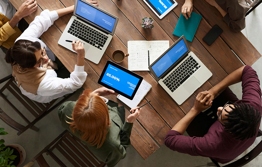 Team of skilled professionals providing project-based outsourcing solutions